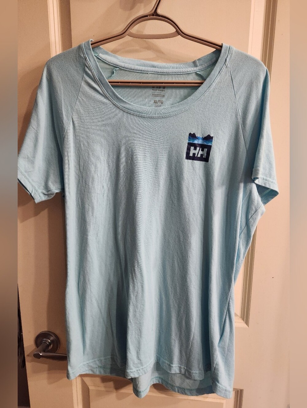 Helly Hansen Pale Blue Short Sleeve Crew Tee
